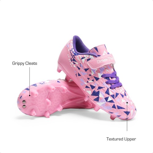 Boys Girls Little/Big Kid Soccer Cleats Breathable Football Training Shoes US - Picture 20 of 26