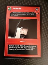 Decipher Star Wars Dagobah CCG RARE UNPLAYED BB The Dark Path