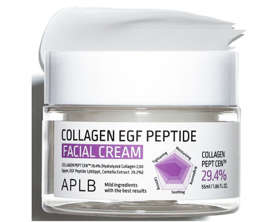 APLB Collagen EGF Peptide Facial Cream 55ml Anti-wrinkle Elastic Lifting Glow
