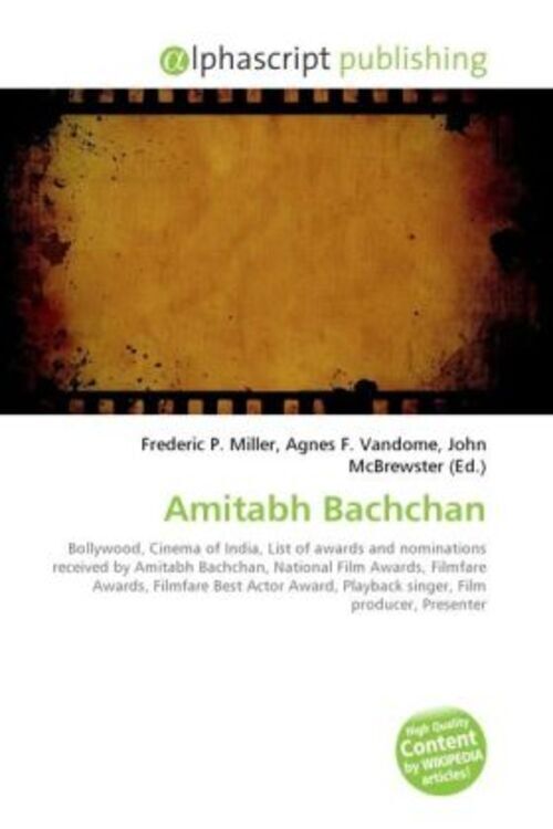 Frederic P. Miller (u. A.) | Amitabh Bachchan | Taschenbuch | Englisch
