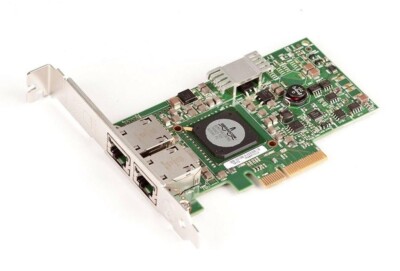 BROADCOM 5709 DUAL PORT GIGABITE 1GB NETWORK ADAPTER Full Height Bracket