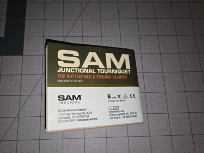 SAM Medical Junctional Tourniquet CD Rom & Booklet - New
