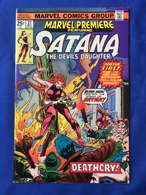 Marvel Premiere #27 VFN- (7.5) MARVEL ( Vol 1 1975) Satana
