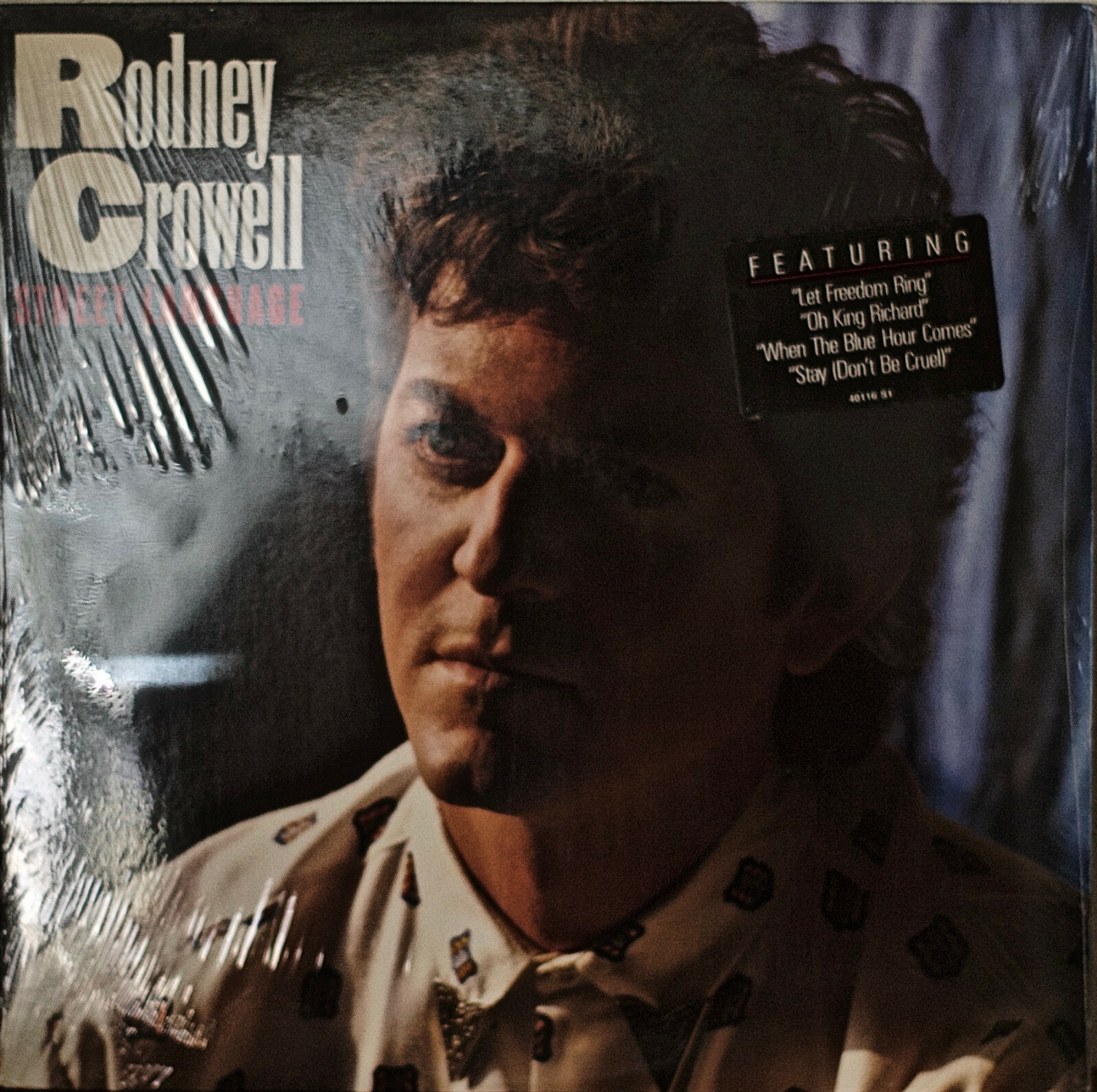 RODNEY CROWELL Street LanguageSEALED1986LP eBay