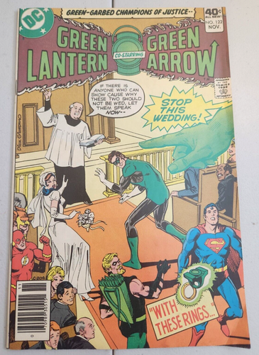 Green Lantern #122 1979 Low Grade DC Comic Green Arrow Guy Gardner