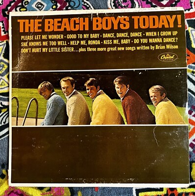 USオリジナル】THE BEACH BOYS TODAY! レコード