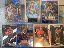 Scoot Henderson LOT Blue Cracked Ice Premier Concourse Retro Series Rated Rookie