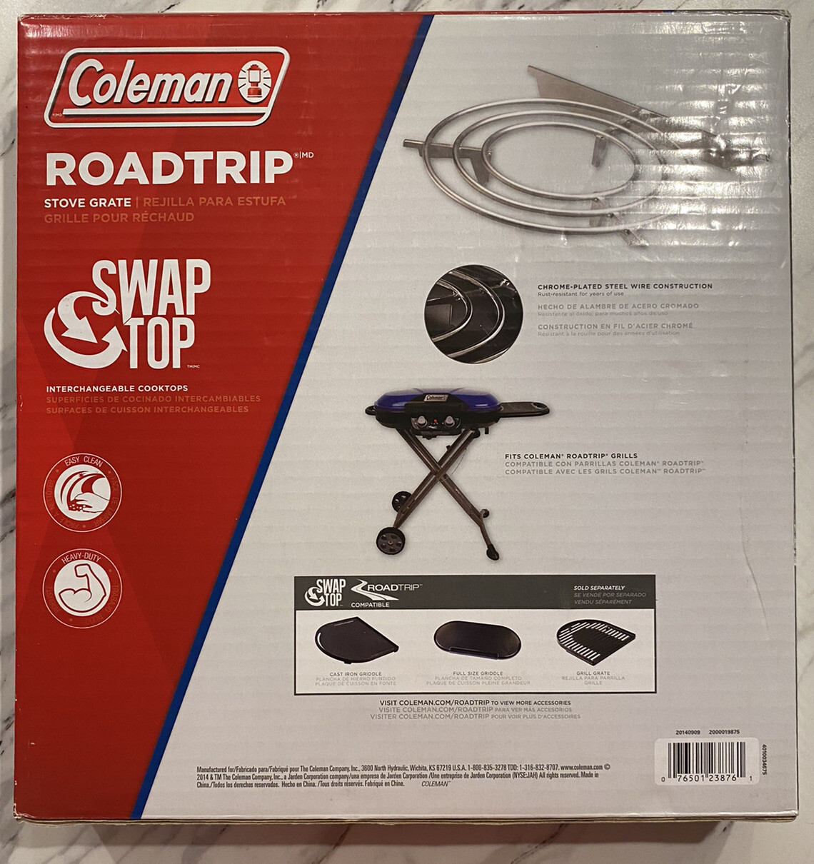 Coleman Roadtrip Swaptop Stove Grate Camping Stove Grill eBay