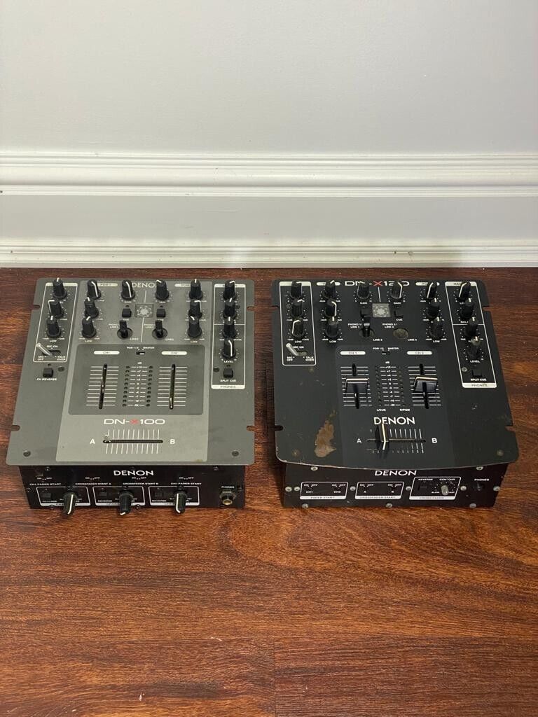 Denon DN-X120 / DN-X100 DJ Mixer Untested Powers On