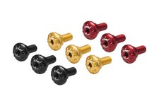 CNC KIT VITI PARACALORE SILENZIATORI SCARICO DUCATI MONSTER 1100 2009-2010 ORO