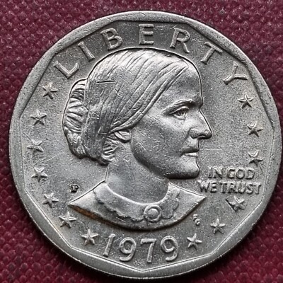 1979 P Susan B. Anthony Dollar $1 NEAR DATE WIDE RIM High Grade BU UNC #88653