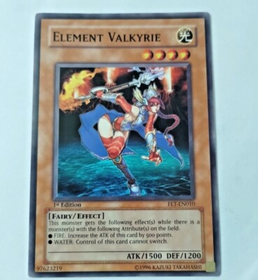 Yu-Gi-Oh! TCG Element Valkyrie Flaming Eternity FET-EN010 1st Edition  Common | eBay
