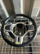 08-15 Oem Mitsubishi Evolution Evo X Steering Wheel Black Leather