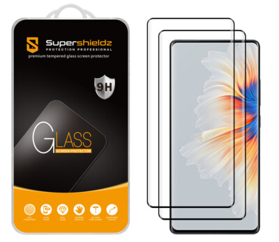2X Supershieldz Full Cover Tempered Glass Screen Protector for Xiaomi Mi Mix 4
