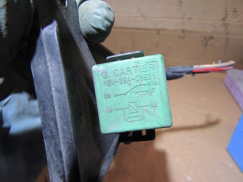 PEUGEOT 206 CC 1.6 16V TU5JP4 Refrigerante Radiador Relé Cubierta Panel 9629314980 - Imagen 3 de 6