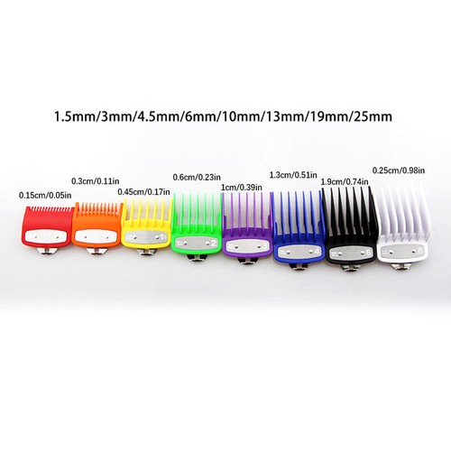 8 Size Universal Hair Clipper Trimmer Cutting Guide Comb Guards For Wahl Clipper