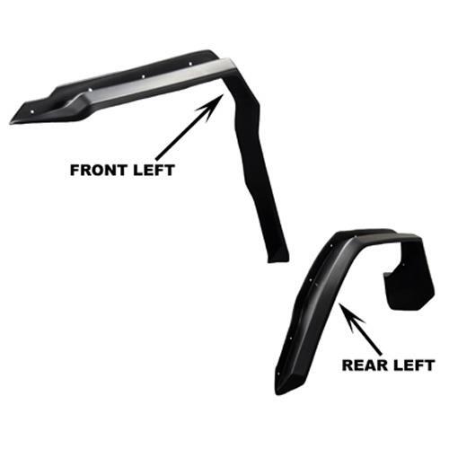 Direction 2 Fender Flares for 20172019 CanAm Outlander Max 1000 XTP