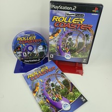 Theme Park Roller Coaster (Sony PlayStation 2, PS2, 2000) Complete W/Manual