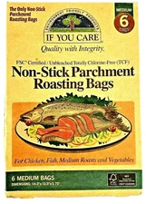 If You Care Non-Stick Parchment Roasting Bags (Six Bags)