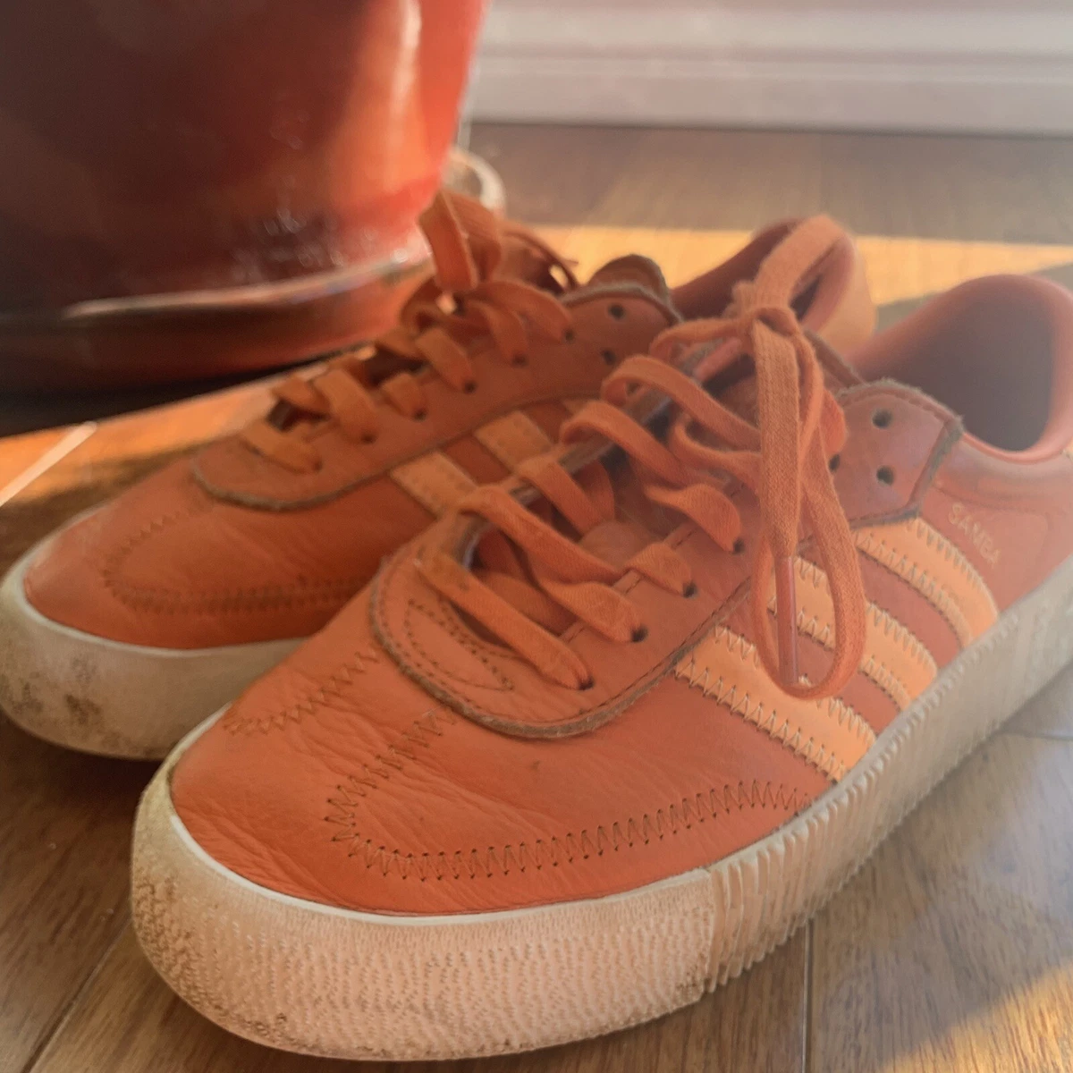 Adidas sambarose clearance orange