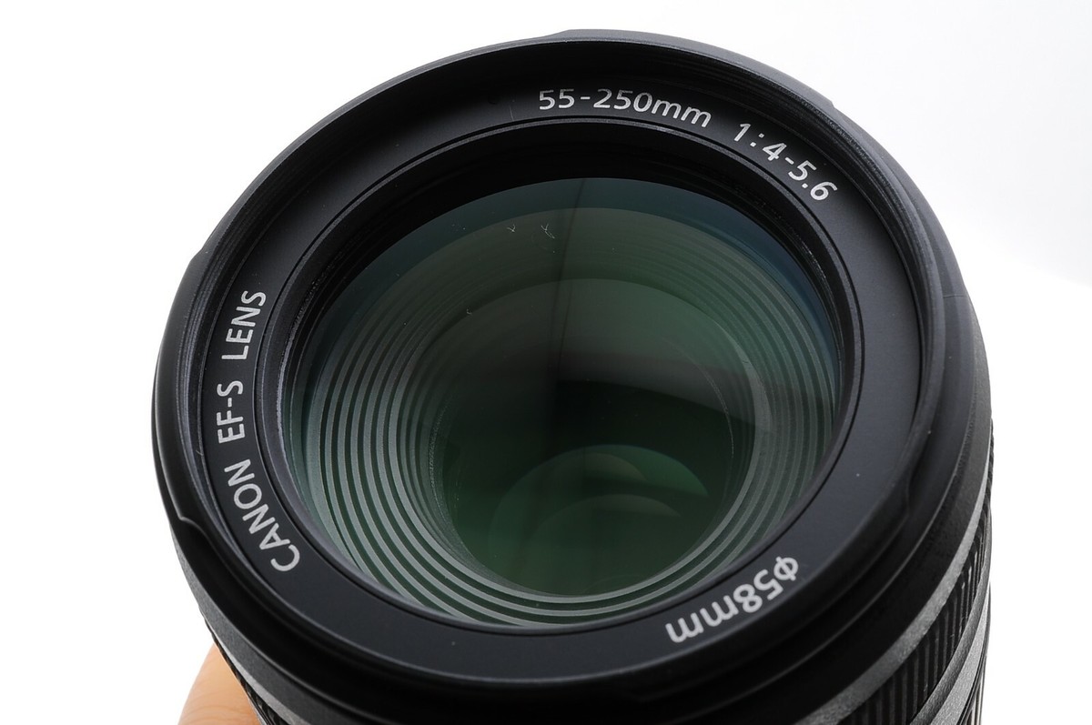 Near Mint]Canon EF-S 55-250mm F/4-5.6 IS Lens from Japan