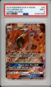 Pocket Scout - 2019 Pokemon Sun & Moon Cosmic Eclipse Volcarona GX #35 PSA 9