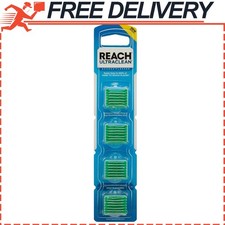 REACH Ultraclean Access Flosser Refill Heads Mint Plaque Remover for Teeth, 28ct