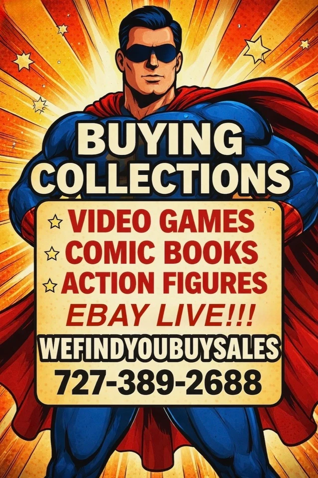 first show Ebay live vintage comics and more!!!!!