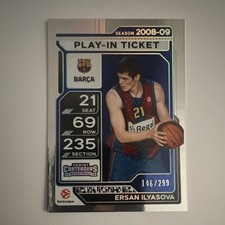 Panini Contenders Ersan Ilyasova Barça Play-In Ticket #95 /299 EuroLeague 25-26