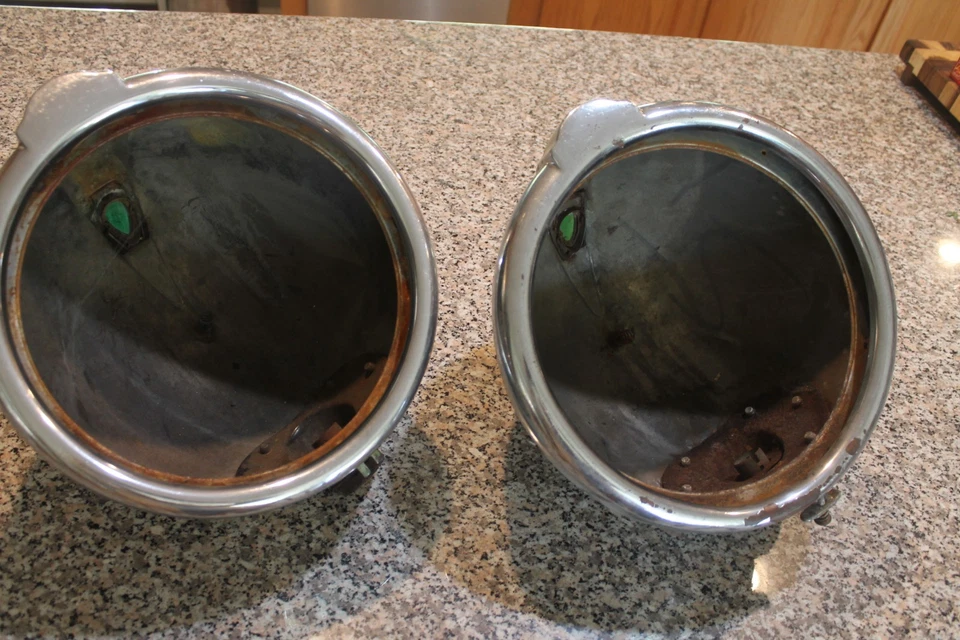 1930 1931 1932 Packard Super 8, DeLuxe 8 faros cucharones y biseles bonito original Foto 2 de 4