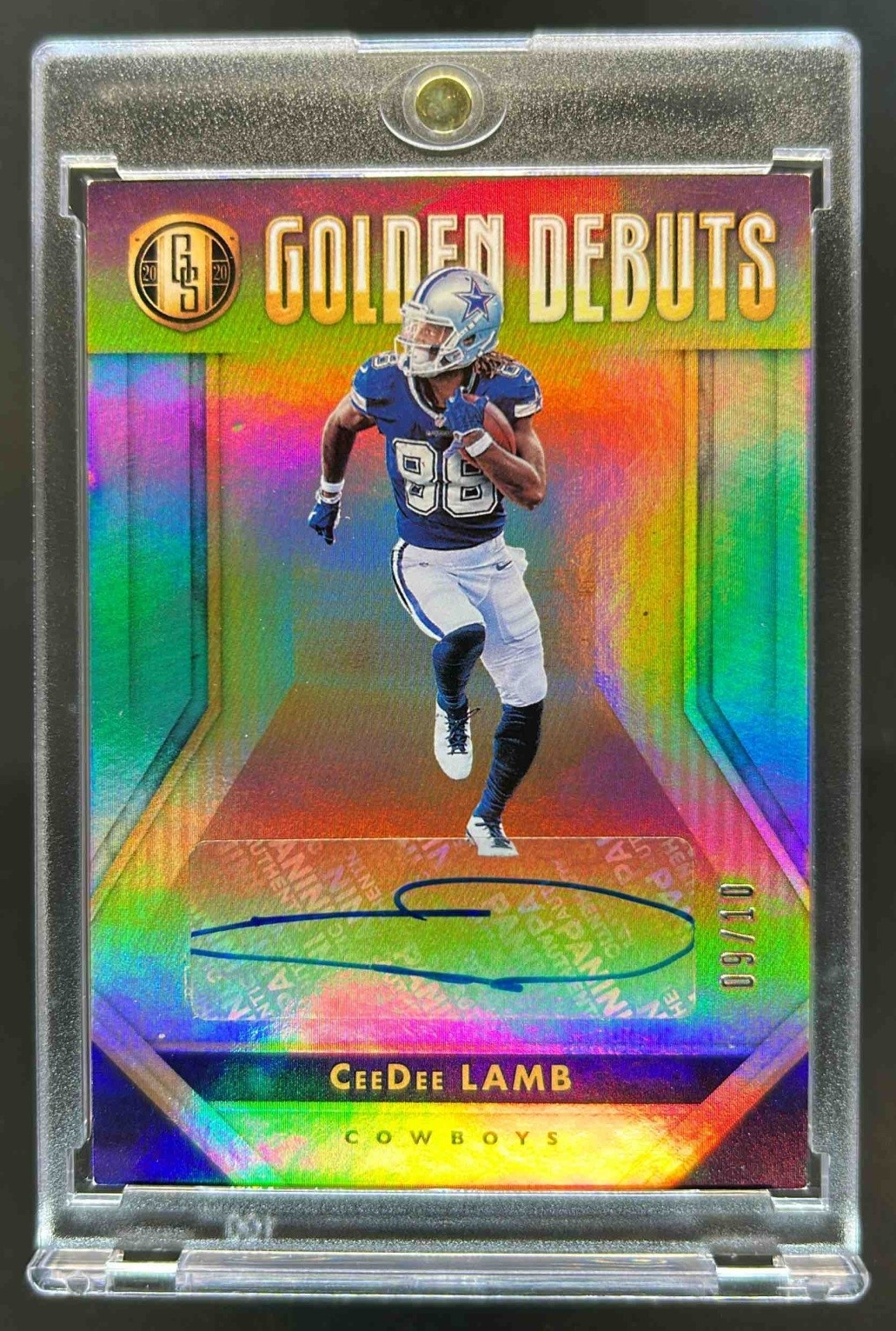 CeeDee Lamb Panini Gold Standard Golden Debuts Autographs #GD7 Base
