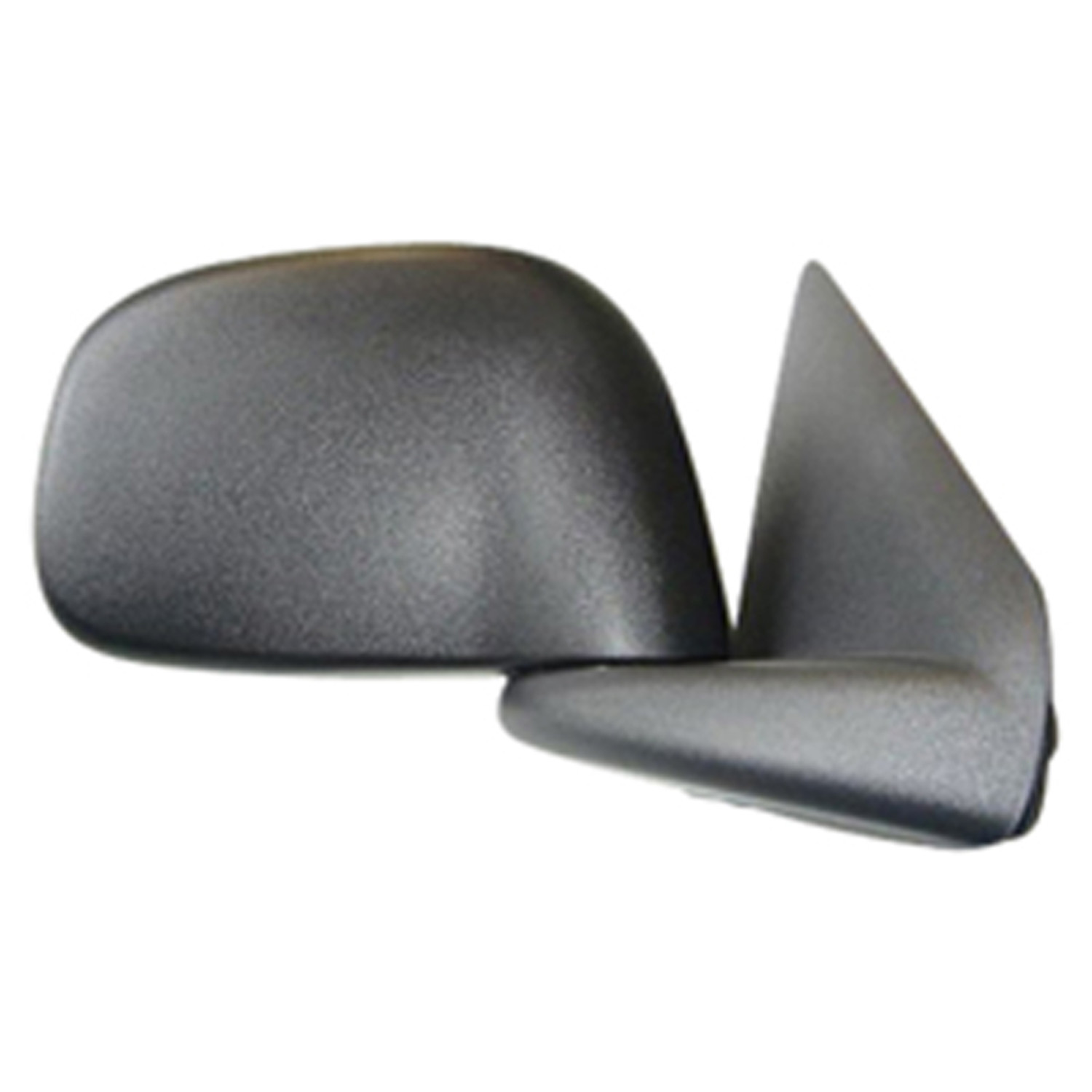 Unpainted Manual Convex Passenger Side Door Mirror Manual Folding 128-01362R