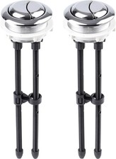 Toilet Tank Button Dual Push Flushing Toilet Button Toilet Flush Button with ...