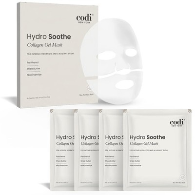Collagen Gel Mask, Hydrogel for Reducing Redness, Sunburn & After Sun Care, H...