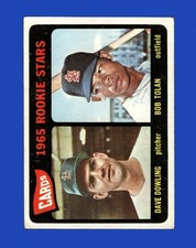 Click to enlarge Cards 1965 Rookie Stars (Dave Dowling / Bob Tolan)