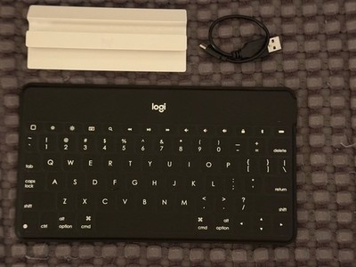 Logitech Keys-To-Go Ultra Slim Bluetooth Keyboard For iPhone & Mobile Devices