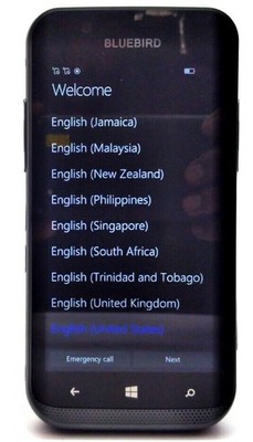 Bluebird EF500-W4LF Mobile Computer Windows 10 Handheld Rugged with 13MP Camera