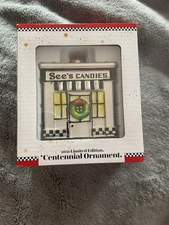 See's Candies  Centennial Christmas Ornament 2021 Limited Edition  - NEW