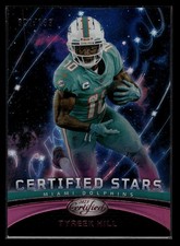 #CS-15 Tyreek Hill 2023 Panini Certified #/199 Certified Stars Mirror Pink