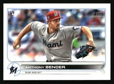 2022 Topps #160 Anthony Bender Rookie