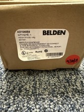 Belden AX104564 KeyConnect Shielded Patch Panel, 48-Port, 2U, Empty, Titanium