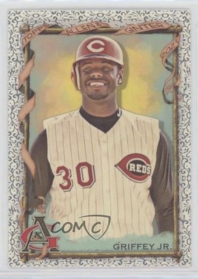 2023 Topps Allen & Ginter Foil Filigree Ken Griffey Jr #17 HOF 5n0
