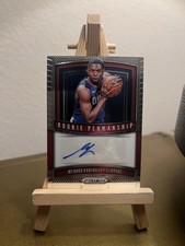 Panini Prizm Mfiondu Kabengele Rookie Penmanship Autograph RP-MFK Clippers