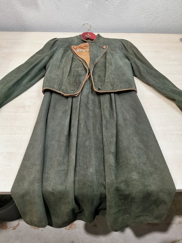 Traditional Leather Costume with Long Skirt Frankonia Hunting