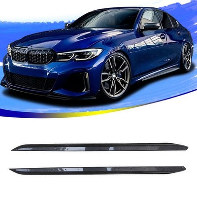 BMW 3-Series G20 M340i M Performance Side Skirts 19-23 2PC Carbon Fiber Style