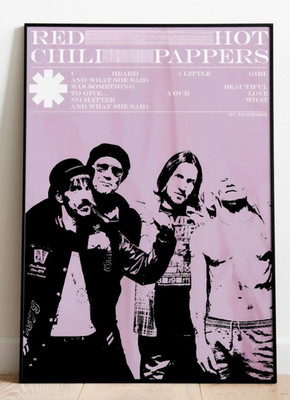 Red Hot Chili Peppers Album Cover Wall Art Poster 24x36 Unframed