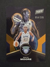 Maya Moore 2025 Panini WNBA Player Of The Day #62 Orange Parallel #/199