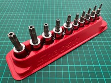 snap on tools usa T8 - T50 tamper resistant torx sockets set , new list £431