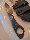 Craig Falls Riptide 2.0 Custom Knife..Carbon Fiber/W2 Steel  — photo 5