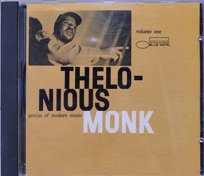 Thelonious Monk Genius Of Modern Music Volume One Blue Note Jazz Compact Disc CD